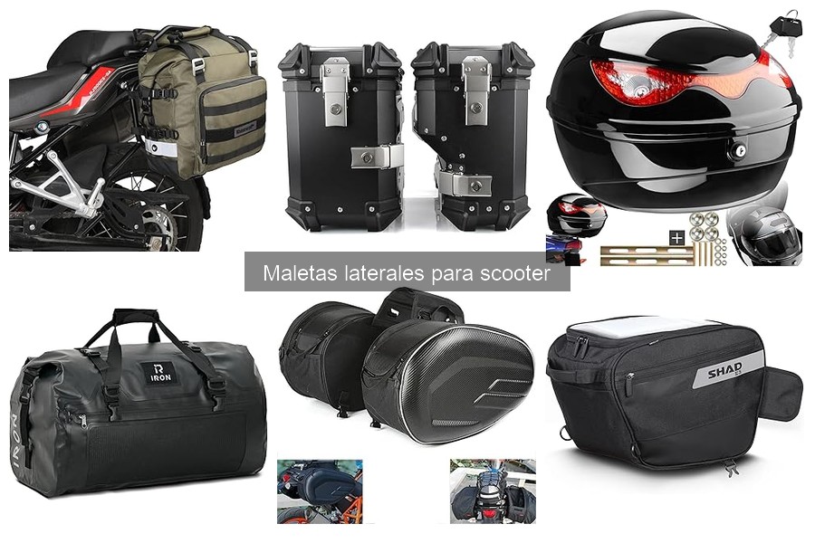 Dónde comprar maletas laterales para scooter en línea