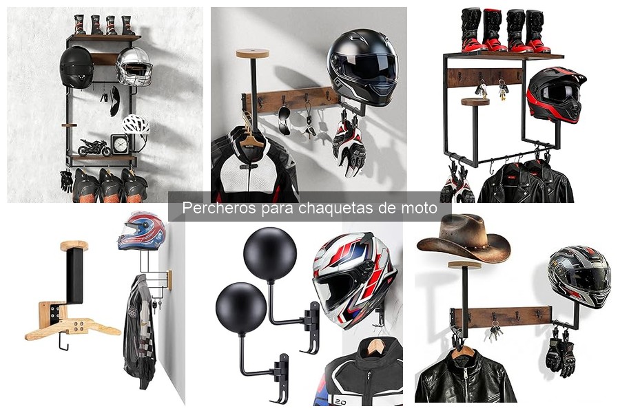 Dónde comprar percheros para chaquetas de moto y consejos
