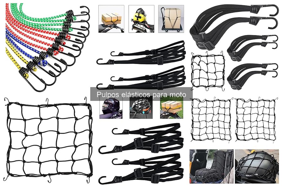 Dónde comprar pulpos elásticos para moto al mejor precio