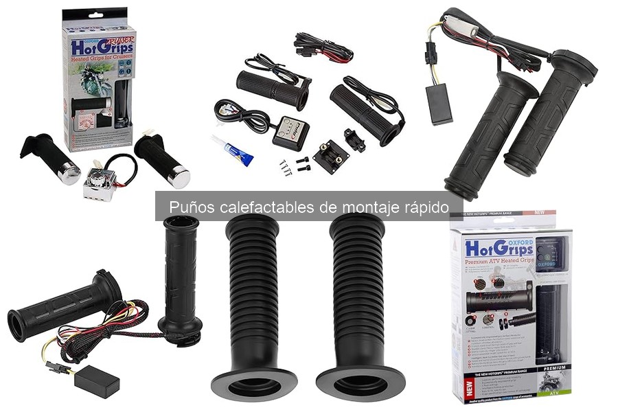 Dónde comprar puños calefactables de montaje rápido
