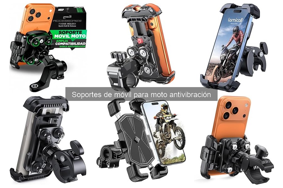 Dónde comprar soportes de móvil antivibración para moto