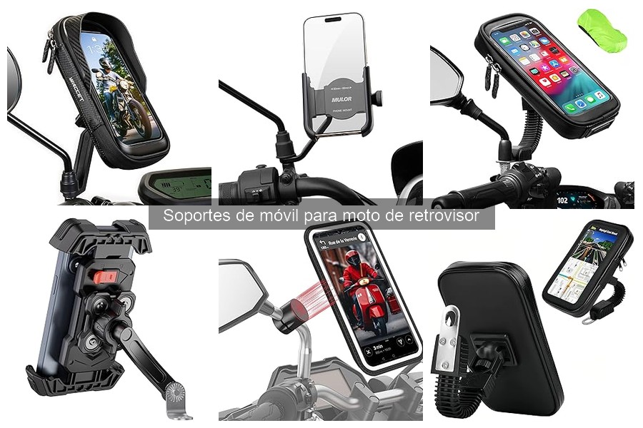 Dónde comprar soportes de móvil para moto al mejor precio