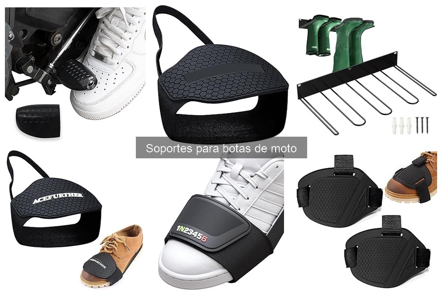 Dónde comprar soportes para botas de moto: precios y tiendas