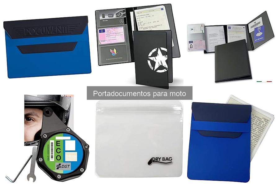 Errores comunes al elegir portadocumentos para moto