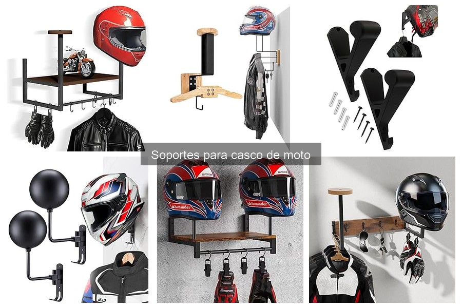 Errores comunes al elegir un soporte para casco de moto