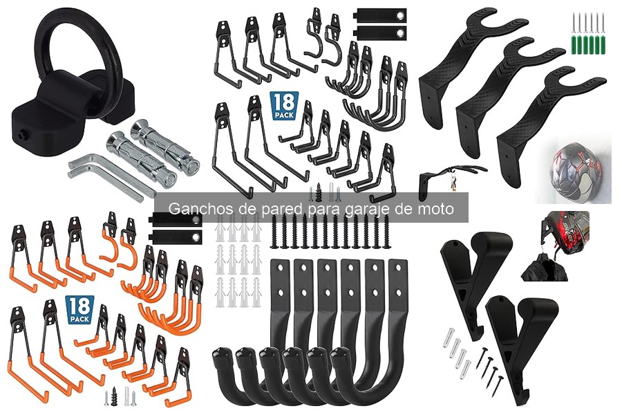 Errores comunes al instalar ganchos de pared para motos