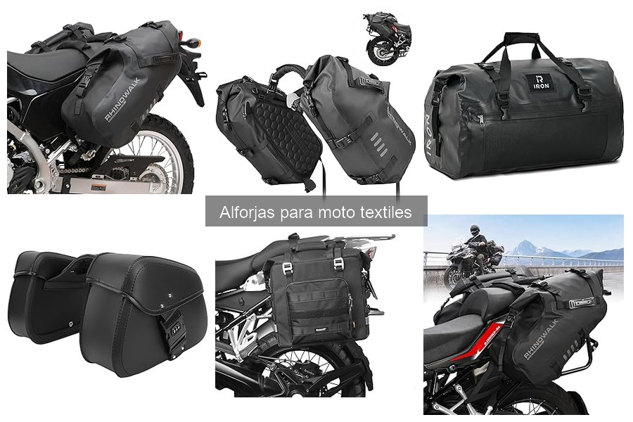 Errores comunes al usar alforjas para moto textiles