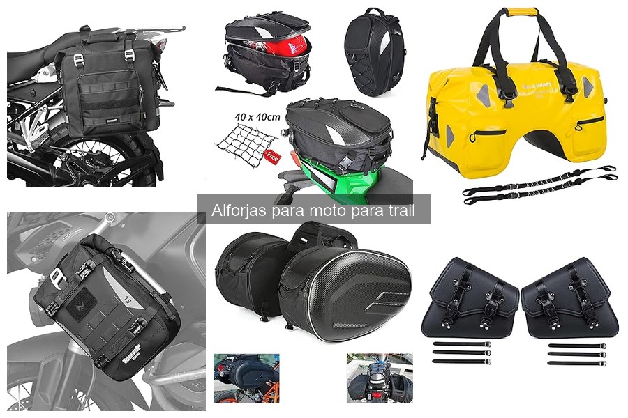 Errores comunes al usar alforjas para moto trail