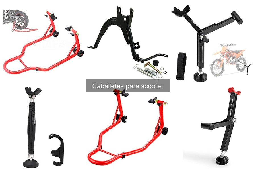 Errores comunes al usar caballetes para scooter