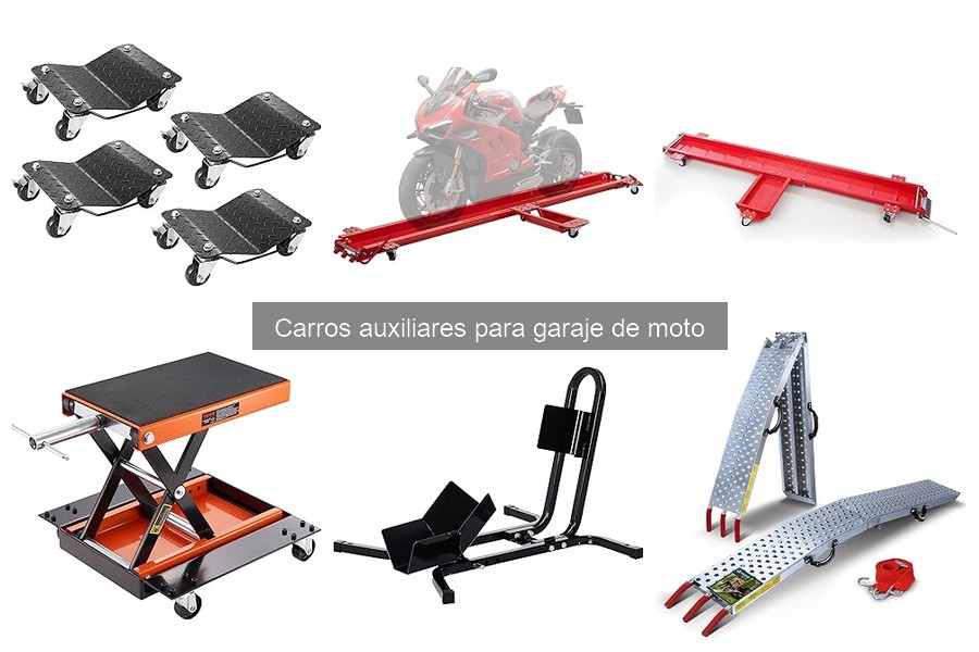 Errores comunes al usar carros auxiliares para garaje de moto