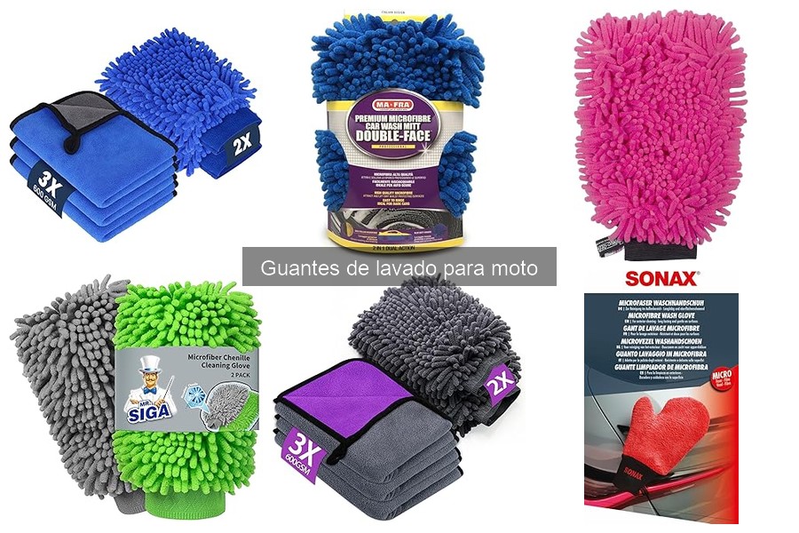 Errores comunes al usar guantes de lavado para moto