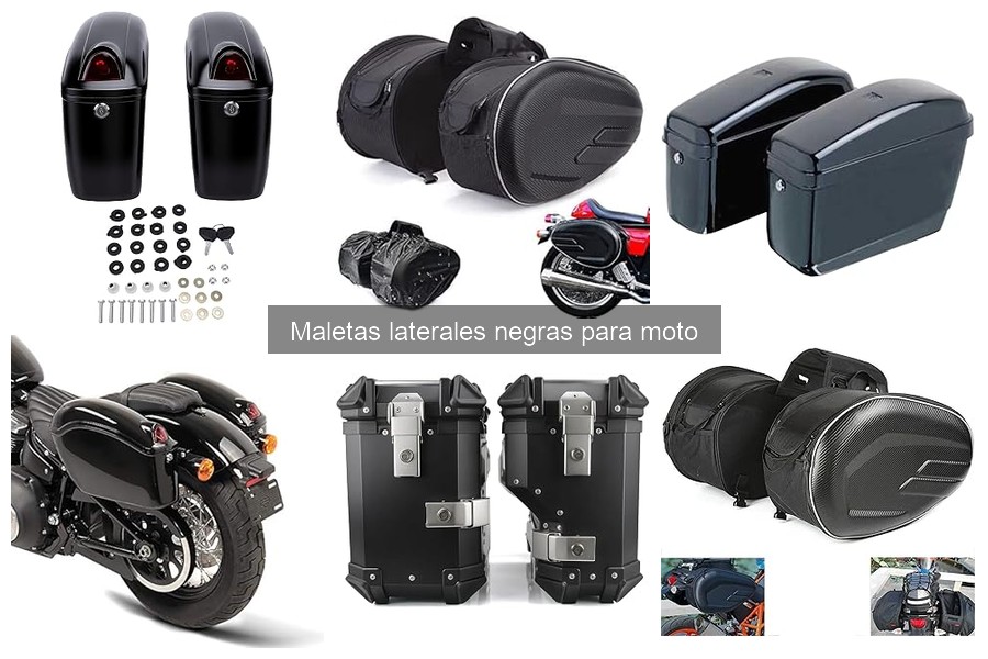Errores comunes al usar maletas laterales negras para moto