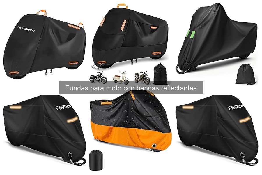 Fundas para moto con bandas reflectantes: ¿qué son?