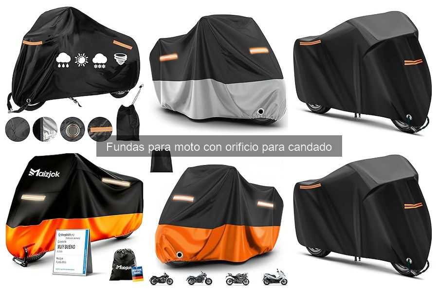 Fundas para moto con orificio para candado: ¿Qué son?