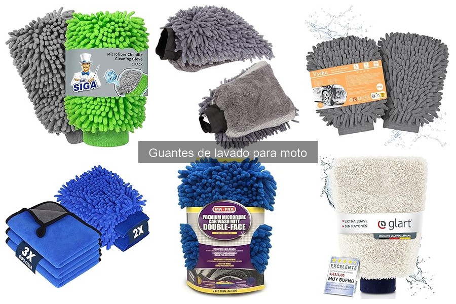 Guantes de Lavado para Moto: Mejores según Tipo de Motocicleta