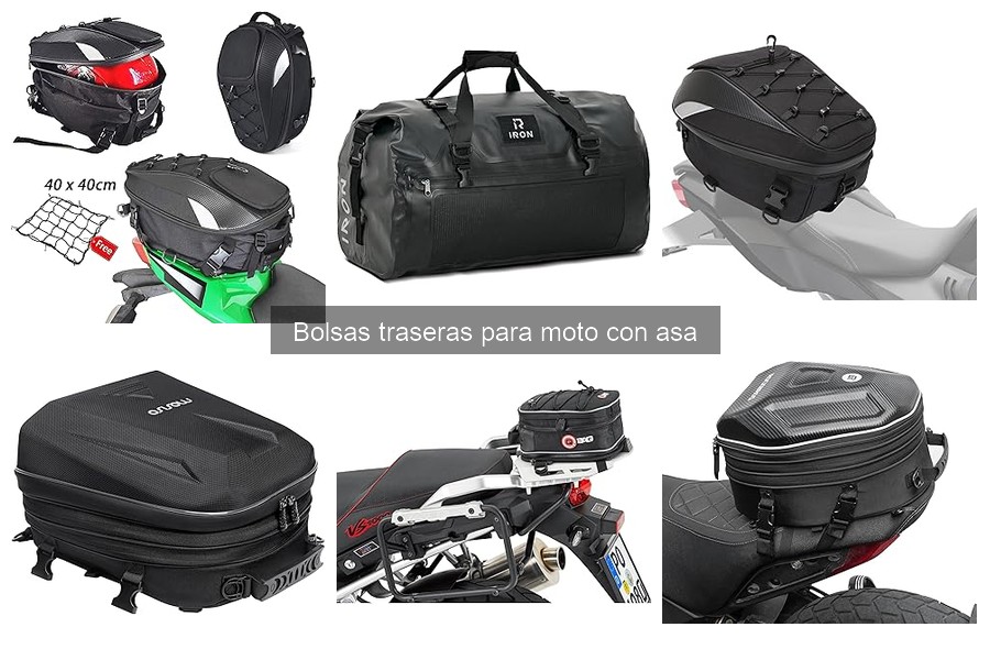 Guía de compra: Bolsas traseras para moto con asa