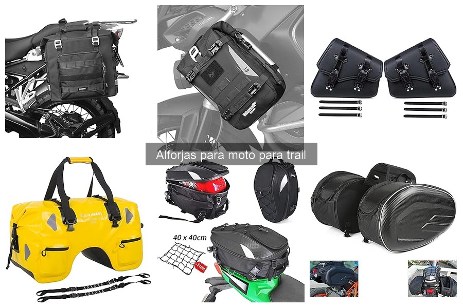 Guía de compra de alforjas para moto trail: consejos y más