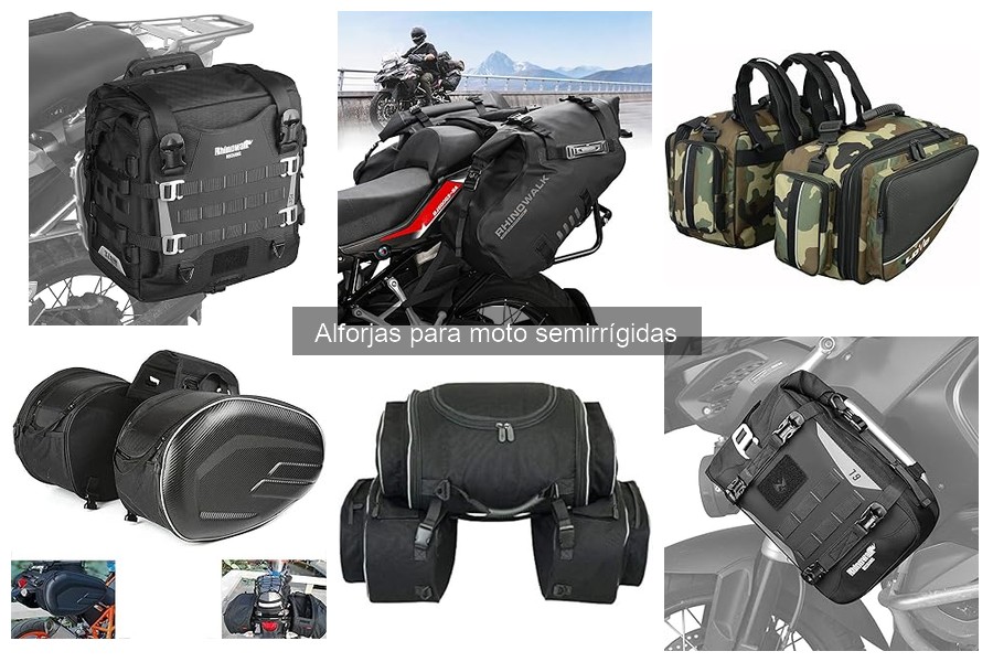 ** Guía de compra de alforjas semirrígidas para moto