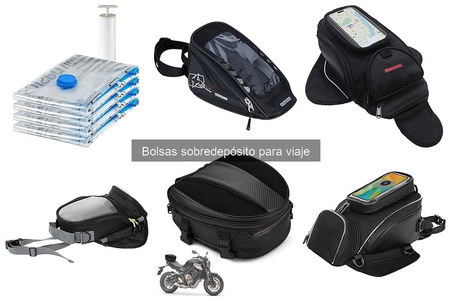 Guía de compra de bolsas sobredepósito para moto
