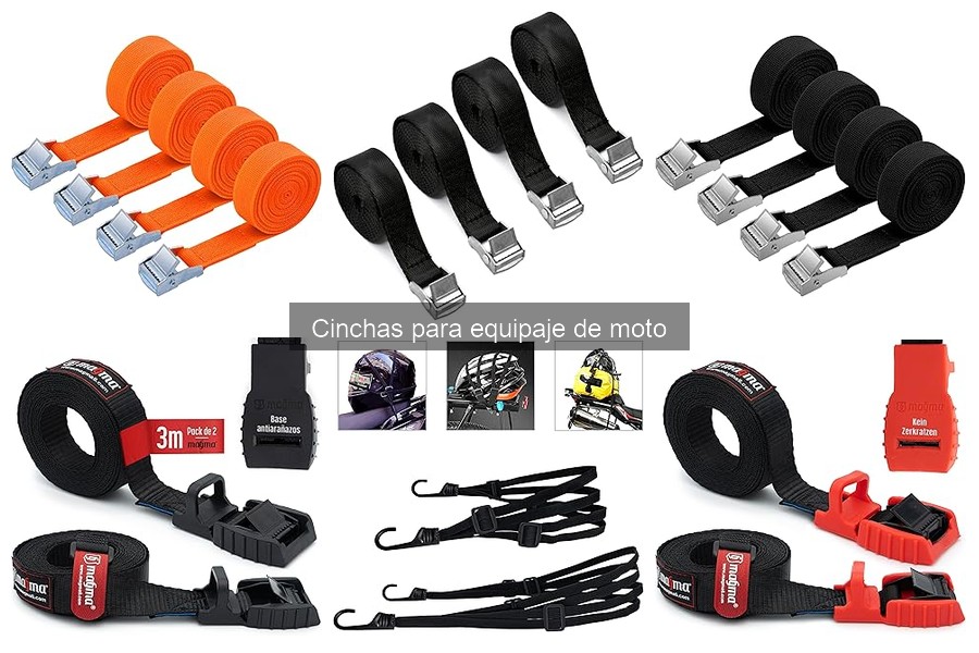 Guía de Compra de Cinchas para Equipaje de Moto