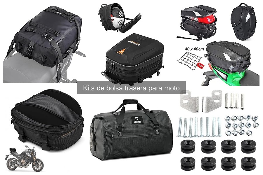 Guía de compra de kits de bolsa trasera para moto
