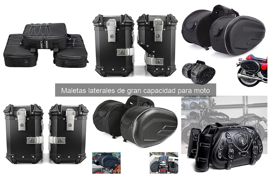 Guía de compra de maletas laterales de gran capacidad para motos