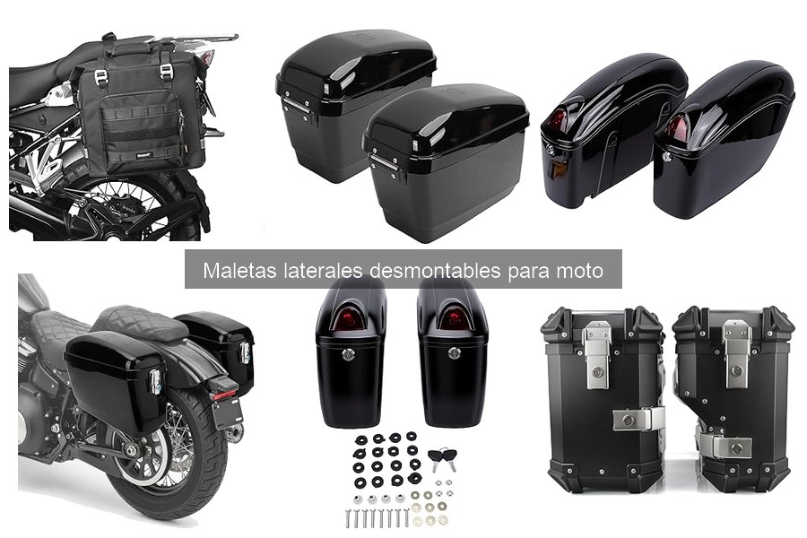 Guía de compra de maletas laterales desmontables para moto