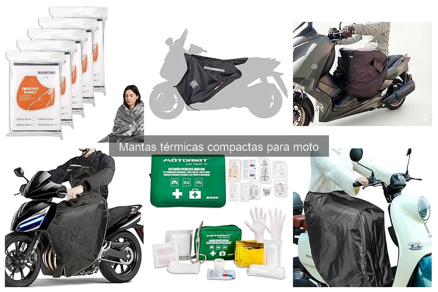 Guía de compra de mantas térmicas para moto