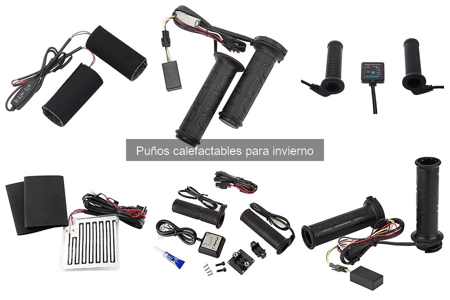Guía de compra de puños calefactables para moto
