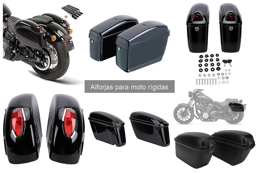 Guía de instalación de alforjas rígidas para moto