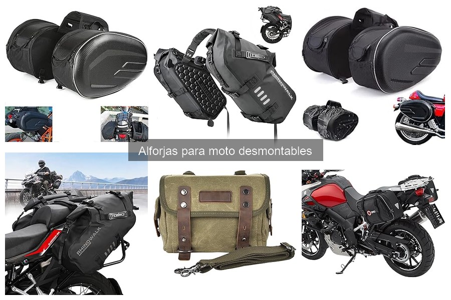 Guía para elegir alforjas desmontables para moto