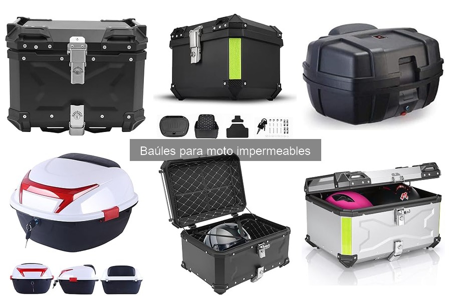 Guía para elegir el baúl para moto impermeable ideal