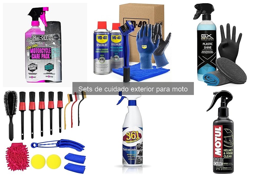 Guía para Elegir el Mejor Set de Cuidado Exterior para Moto