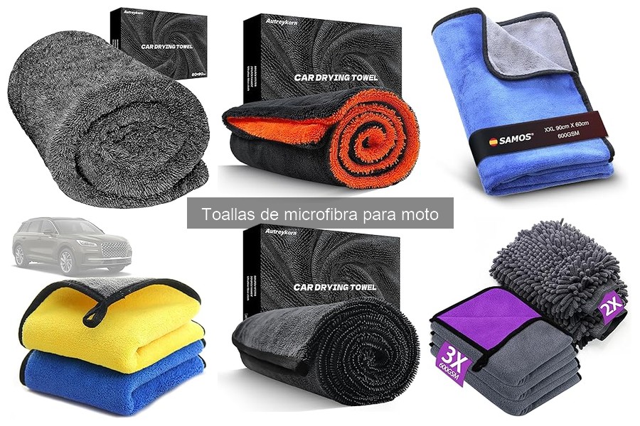 Guía para elegir toallas de microfibra para moto