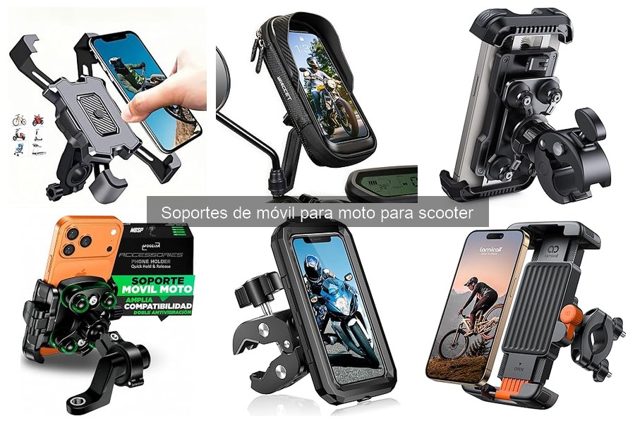 Guía sobre Soportes de Móvil para Moto: Tipos y Características