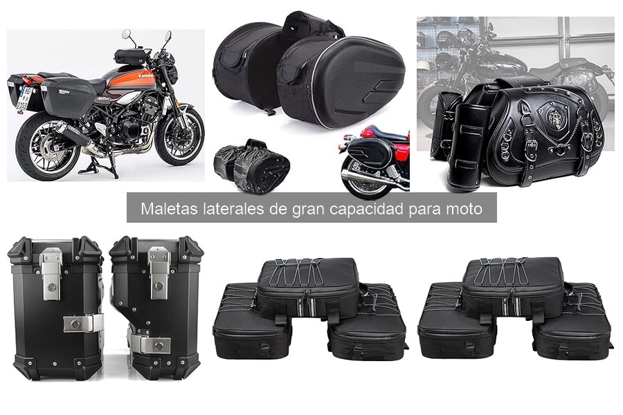 Instalación de Maletas Laterales de Gran Capacidad para Moto