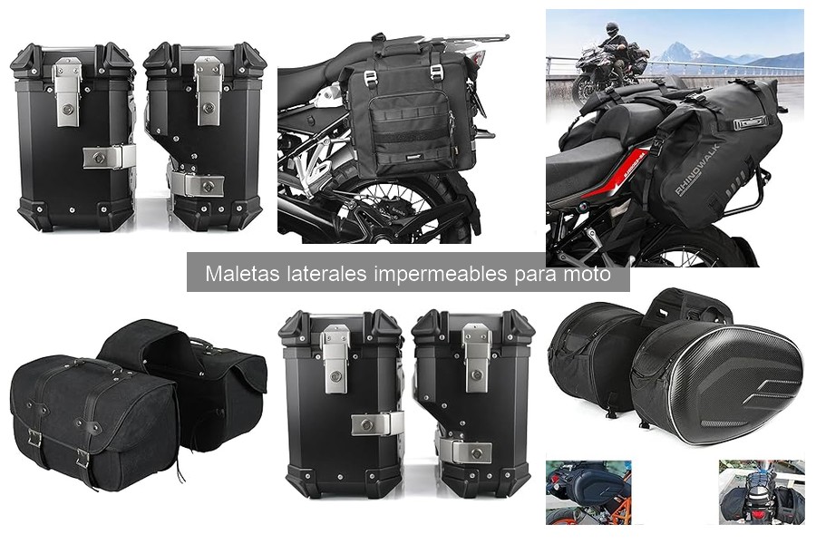 Instalación de Maletas Laterales Impermeables en Motos
