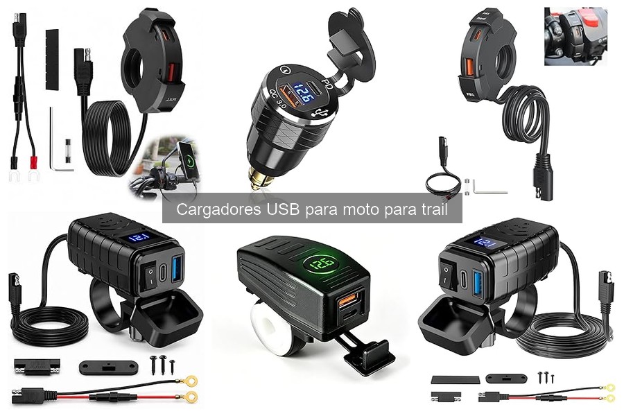 Instrucciones para instalar un cargador USB en moto