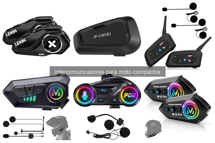 Intercomunicadores compactos para moto: ¿Qué son y cómo funcionan?