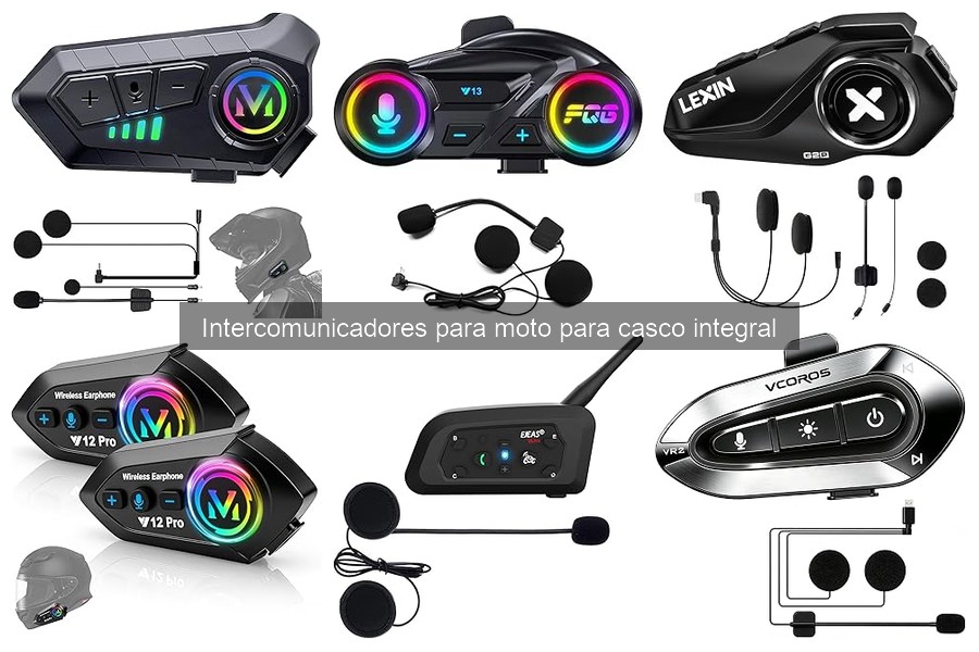 ** Intercomunicadores para casco integral: ¿Qué son y cómo funcionan?