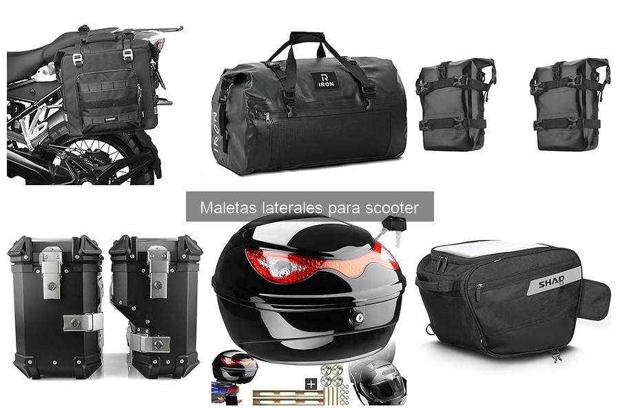 Maletas Laterales Impermeables para Scooter: Las Mejores Opciones