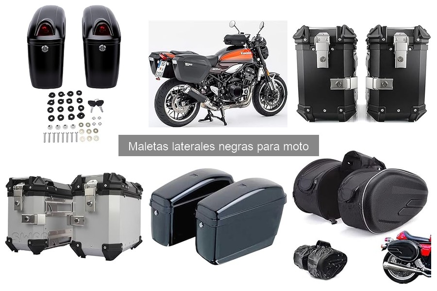 Maletas Laterales Negras para Moto: Características y Diseño