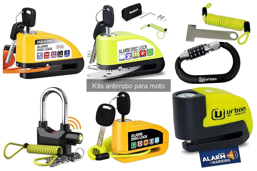 Mantén tu kit antirrobo para moto en óptimas condiciones