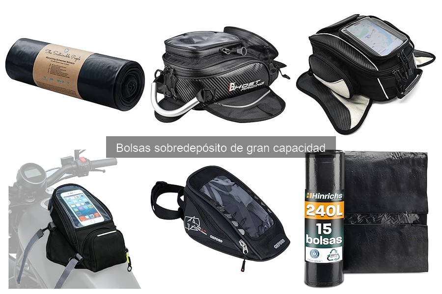 Mantenimiento de Bolsas Sobredepósito de Gran Capacidad