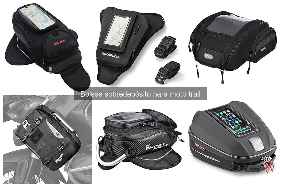 Mantenimiento de Bolsas Sobredepósito para Motos Trail
