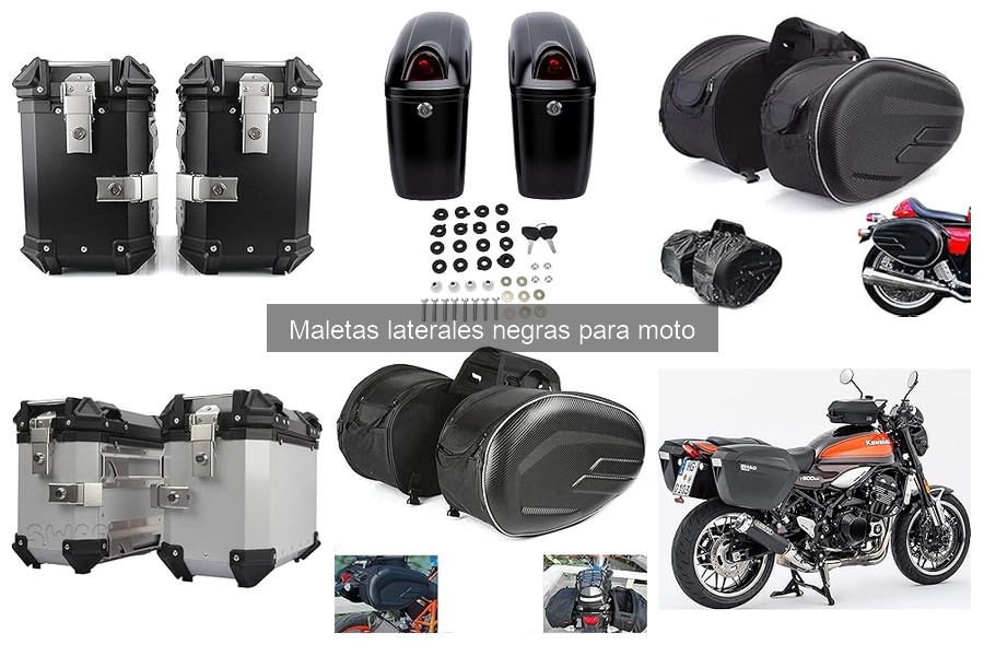 Mantenimiento de Maletas Laterales Negras para Moto: Guía Práctica