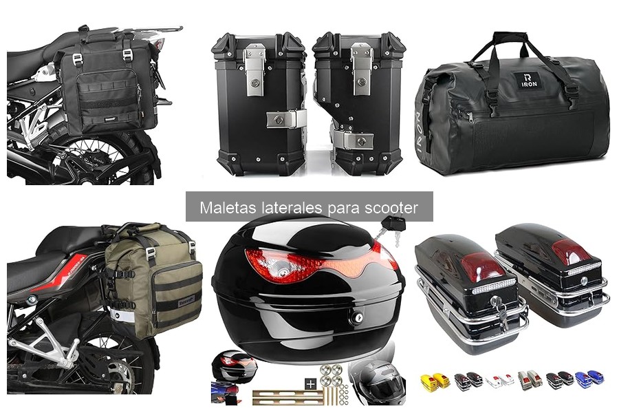 Mantenimiento de maletas laterales para scooter: consejos prácticos