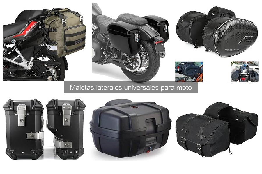 Mantenimiento de Maletas Laterales Universales para Moto