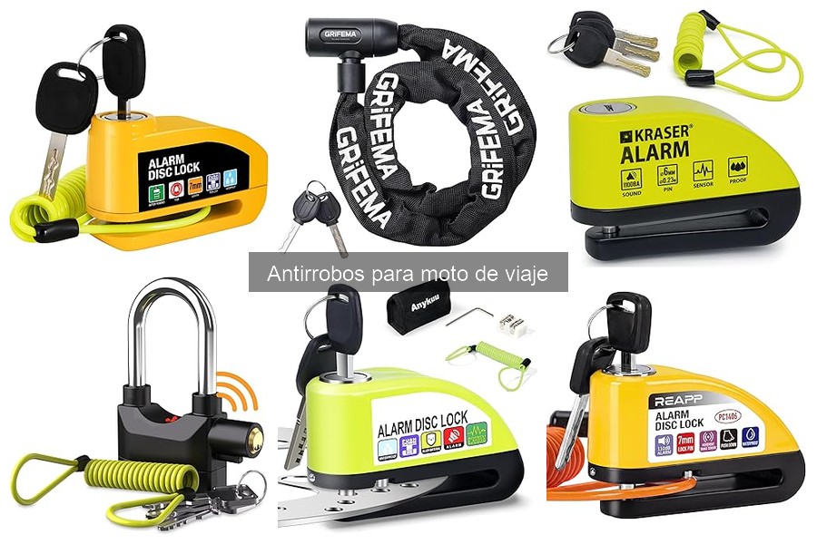 Mejora la Seguridad de tu Moto en Viajes con Antirrobos