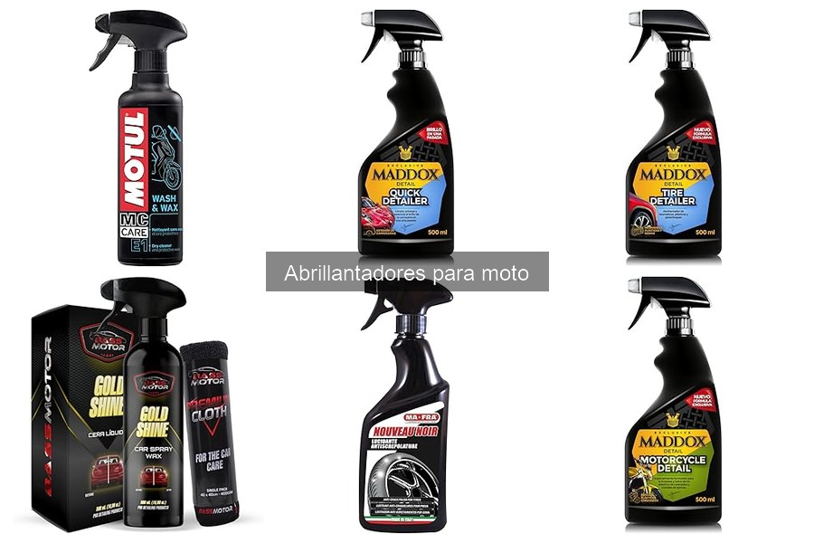 Mejores abrillantadores para motos deportivas: comparativa actualizada